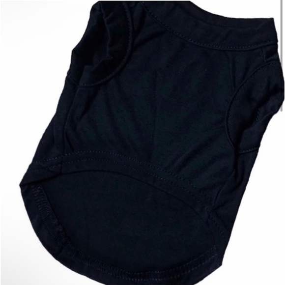 Pawda Milano Dog Tee in Black/ Cat Tee Shirt / Brand New - Picture 6 of 9